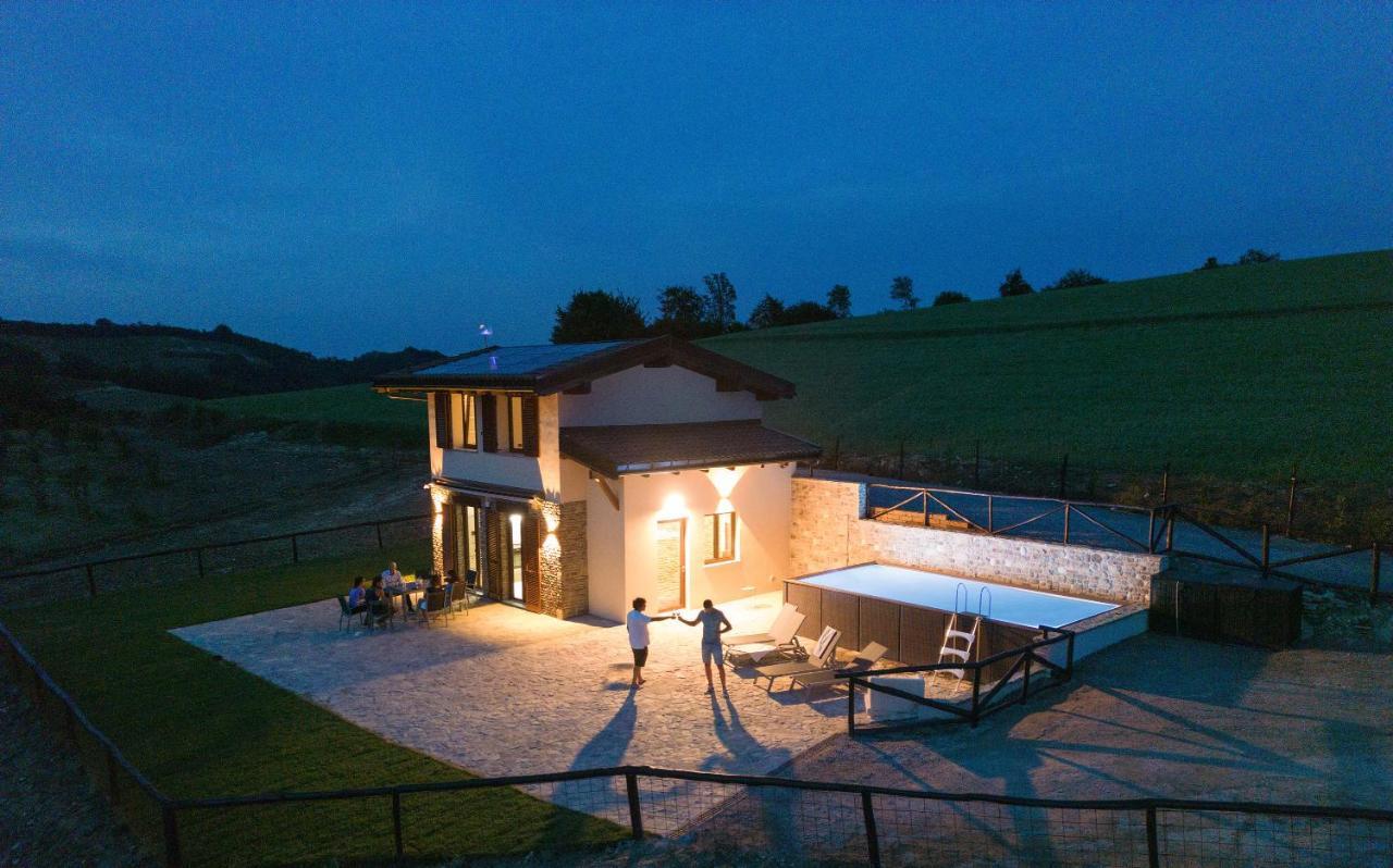 Il Casot Private House With Pool Villa Borgomale ภายนอก รูปภาพ