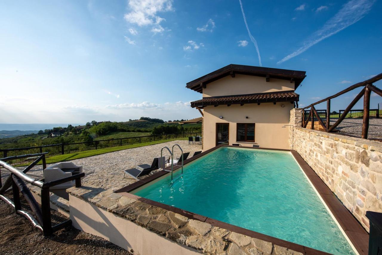 Il Casot Private House With Pool Villa Borgomale ภายนอก รูปภาพ